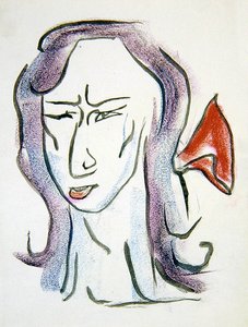 La condesa de Oxford y Asquith de Henri Gaudier Brzeska