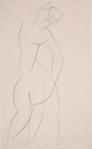 Sin título (Estudio para Bailarina de Piedra Roja) de Henri Gaudier Brzeska