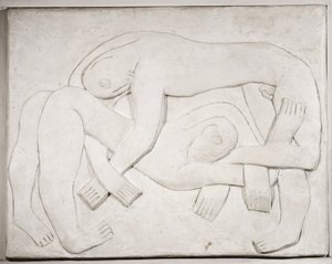Luchadores, 1914 ; 1965 de Henri Gaudier Brzeska