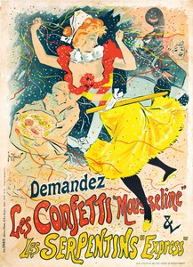 Los confeti, 1894 de Henri Georges Meunier