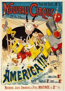 Nouveau Cirque, 1895 de Henri Georges Meunier