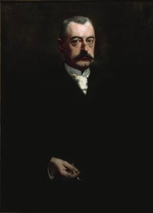 Retrato de Pierre Waldeck-Rousseau 1846-1904, ca 1894 de Henri Gervex