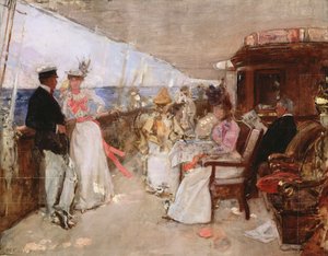 Navegando en el Archipiélago, c.1898