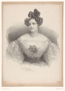 Retrato de Madame Nolté de Henri Grevedon