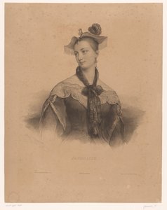 Mujer con traje japonés
Japonesa (título en el objeto)
Mujeres con trajes tradicionales (título de la serie) de Henri Grevedon