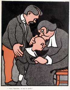 Frère Flamidien, je vous le confie - por Henri Gustave Jossot (1866-1951), en "L