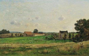 La Hacienda de Saulce (Dpto. Gonne) de Henri Joseph Harpignies
