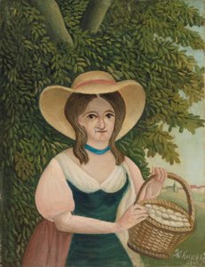 La mujer del huevo de Henri J.F. 1844 1910 Rousseau