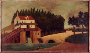 El molino de Henri J.F. Rousseau