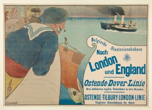 Ferrocarril nacional belga a Londres e Inglaterra