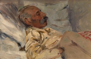 Mi abuelo enfermo de Henri Jacques Edouard Evenepoel