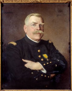 Retrato de Joseph Joffre (1852-1931) mariscal de Francia de Henri Jacquier