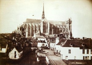 Catedral de Amiens, c.1851-52 de Henri Jean Louis Le Secq