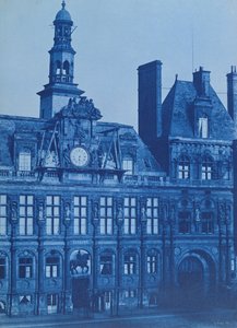 El Hotel de Ville en París, 1853 de Henri Jean Louis Le Secq
