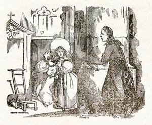 Le Rouge et le Noir [El rojo y el negro] de Stendhal (Marie-Henri Beyle) (1783-1842) página de título del Libro 1 de Henri Joseph Dubouchet