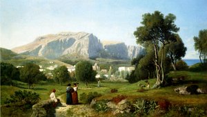Capri de Henri Joseph Harpignies