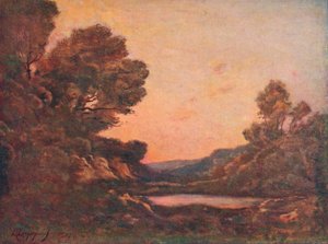 Coucher Du Soleil, 1907 de Henri Joseph Harpignies