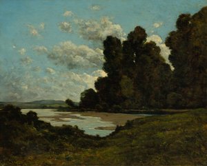 El Río Loira en Nevers, 1901 de Henri Joseph Harpignies