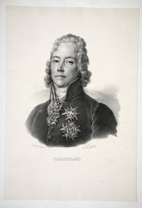 Talleyrand, pub. 1821 de Henri Joseph Hesse