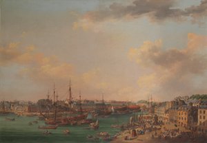 El puerto exterior de Brest, 1773