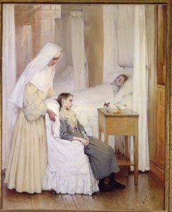 En el Hospital Notre-Dame du Perpetuel Bon Secours, 1903 de Henri Jules Jean Geoffroy