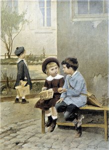 Escuela: intercambio libre de Henri Jules Jean Geoffroy