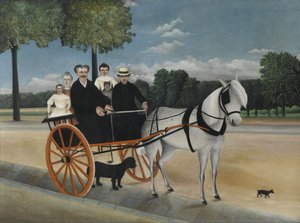 El carro del viejo Junier de Henri Julien Félix Rousseau