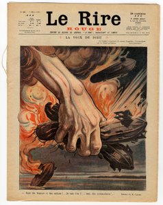 Portada de "La risa roja", satírica en colores