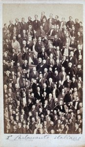 EL PRIMER PARLAMENTO ITALIANO 1861 de Henri Le Lieure