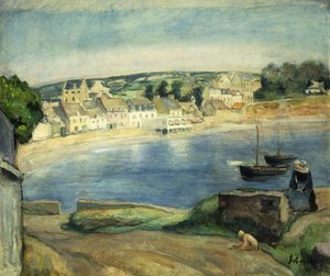Paisaje bretón en Miget de Henri Lebasque
