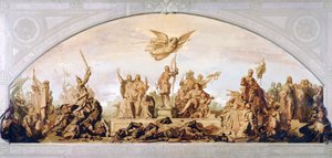 Francia bajo los Capetos, Valois y los Borbones, 1856 de Henri Lehmann