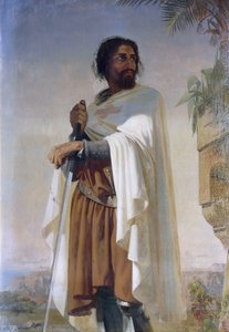 Hugues de Payens, Gran Maestre de los Caballeros Templarios de Henri Lehmann
