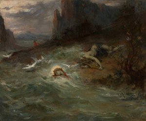 La muerte de Orfeo de Henri Leopold Levy