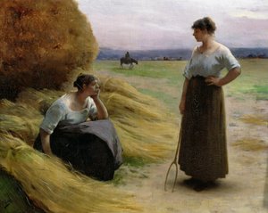 Los Cosechadores de Henri Lerolle