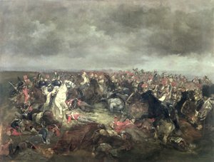 Mariscal Ney (1769-1815) en Waterloo de Henri Louis Dupray