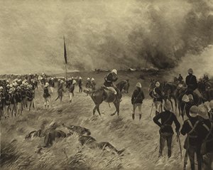 Ocupación de Coomassie, 1873-1874 de Henri Louis Dupray