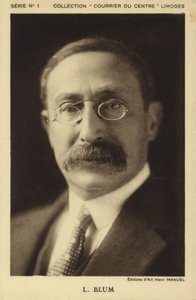 Leon Blum, hacia 1930 (foto en blanco y negro)