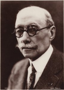 Retrato de André Messager (foto en blanco y negro)