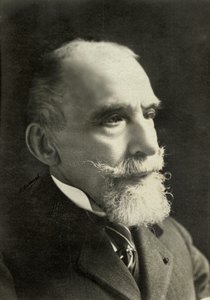 Retrato de Ernest Daudet (foto) de Henri Manuel