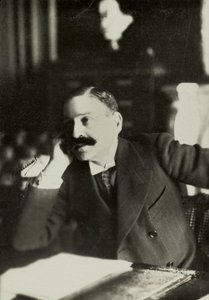 Retrato de Louis Lucien Klotz (foto) de Henri Manuel