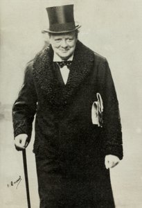 Retrato de Winston Churchill (foto) de Henri Manuel