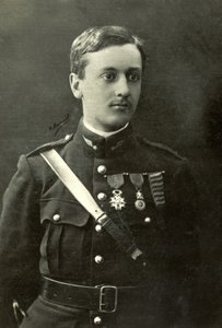Retrato del aviador Georges Guynemer (foto) de Henri Manuel