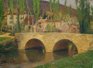 Hamlet junto al puente de Henri Martin