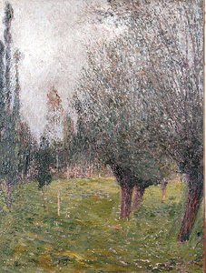 Paisaje con árboles de Henri Martin