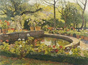 El estanque en Marquarol de Henri Martin