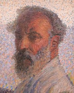 Autorretrato, c. 1912 de Henri Martin