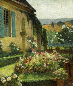 El jardín del artista de Henri Martin