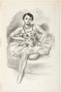 Bailarina de ballet, de Ten Dancers de Henri Matisse