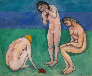 Bañistas con una tortuga de Henri Matisse