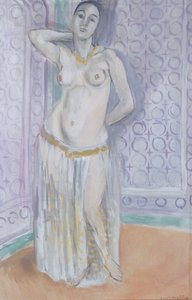 La odalisca azul o La esclava blanca de Henri Matisse